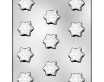 1.5" Snowflake Chocolate Candy Mold