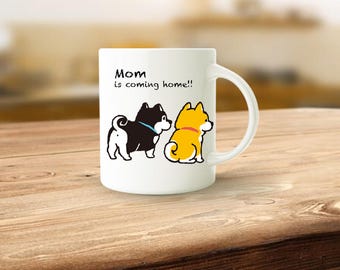 Personalized Mug, Shiba Inu Dog Mug, Cute Mug, Funny Dog Mug, Gift For Dog Lover, Gift For Dog Owner, Gift For Shiba Inu Lover