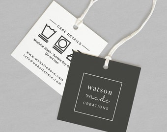 Custom Clothing Tags Handmade Tag Product Label Business