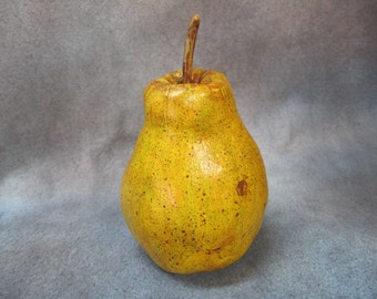Painted Cloth Pear by TC Folk