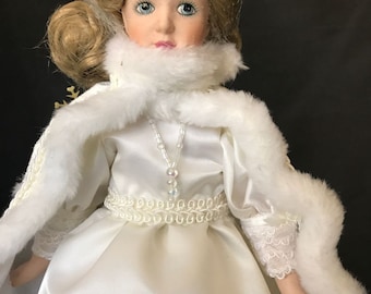 12" Snow Queen Storybook Doll
