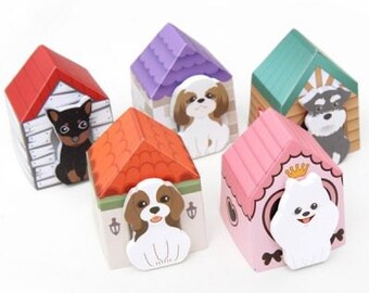 Cute Dog Sticky Notes in House SN1024DGS