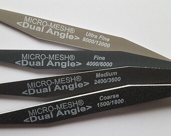 Micro-Mesh Duel Angle Files assorted 4 pack