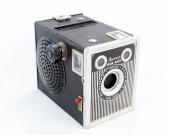 Steampunk Wireless Next Gen Bluetooth Speaker - ANSCO Shur Shot Special Camera - Music Lover Gift