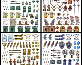 Sticker Sheets & Charms Harry