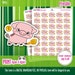 Piggy Bank Stickers, Money Planner Stickers, Finance Planner Stickers, Savings Stickers, Happy Planner, Printable Planner Stickers