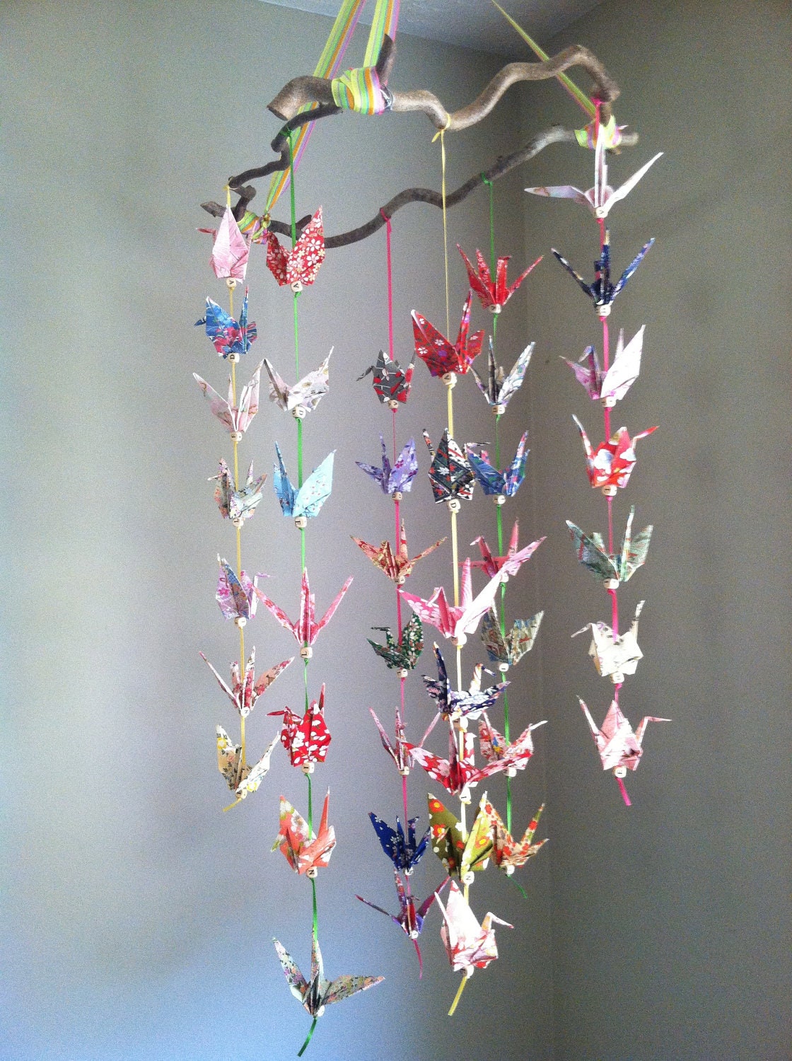 How To Make A Paper Crane Mobile