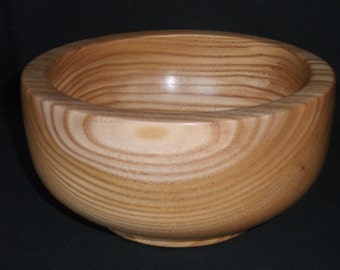 hand turned red elm wooden bowl for stash and change..