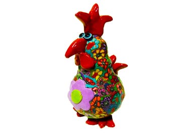 Chicken sculpture, chicken figure, chicken decor, collectible chicken, chicken decoration, chicken art, chicken, chicken figurine
