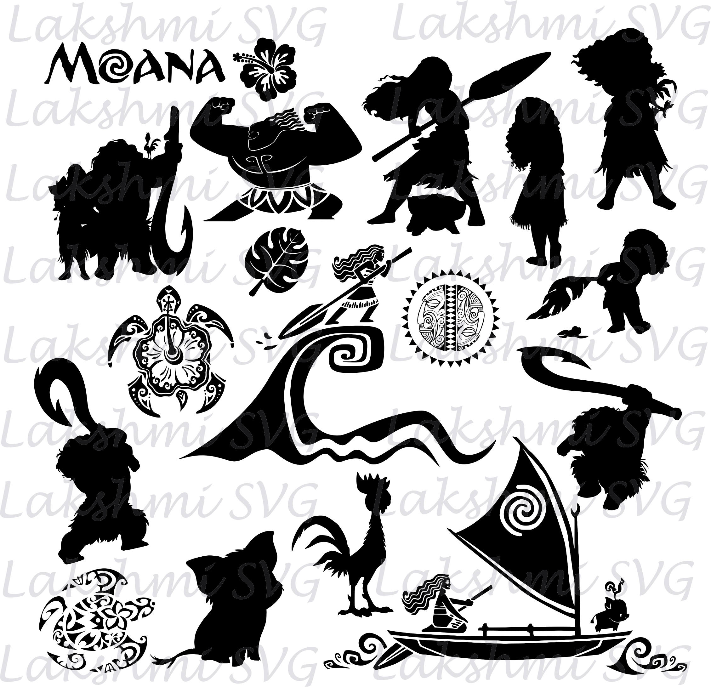 Download Moana svg Moana clipart Moana cut files Moana svg files for