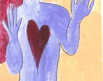 I My Heart to You outsider, surreal, raw, art brut, naive