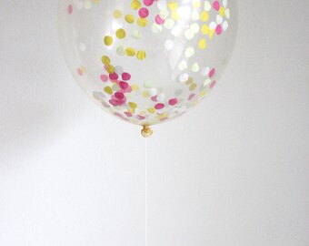 Confetti Filled Balloon- Boardwalk