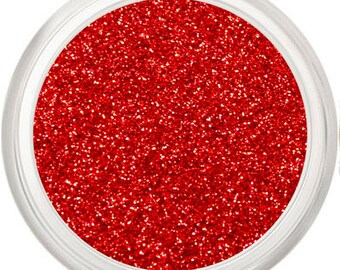Red Glitter Makeup, Metallic Red, Fine Glitter Pigment, Face + Body, Red Glitter, Red Sparkle, Red Makeup, Eyes Lips Face, 99 Luftballons
