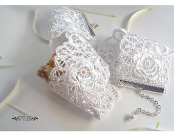 Wedding Lace Choker, Choker Necklace, Bride's Necklace, Lace Necklace, White Lace Choker, White Lace Choker, Victorian Choker, Gift for her