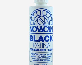 Novacan Black Patina for Solder and Lead