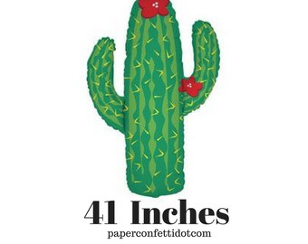 Cactus Balloon | Fiesta | Photo Booth | Fiesta Party | Cinco De Mayo | Fiesta Birthday | Mexican Fiesta | Fiesta Decorations | Balloon |