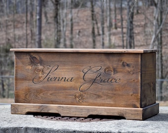 23x13x13 Toy Box - Personalized Kids Toy Box - Kids Toy Chest - Kids Toy Storage - Childrens Toy Box - Wood Chest - Wood Box - Toy Chest