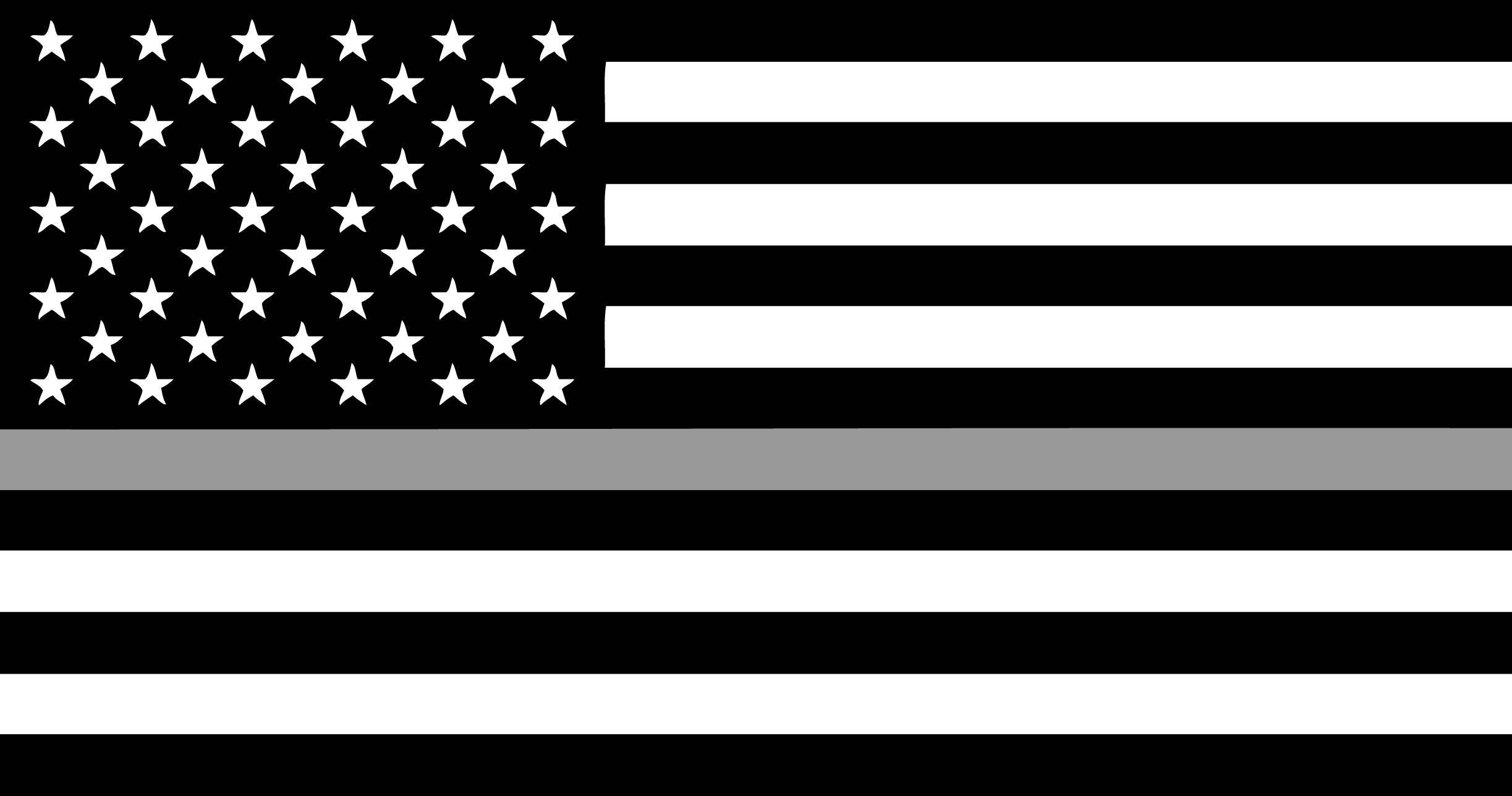 flag with black stripes