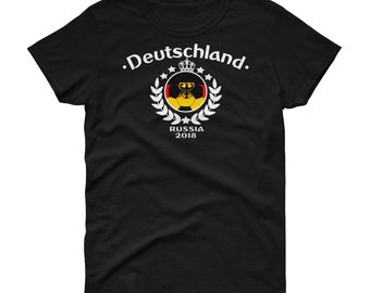 Deutschland Germany Alemania German Soccer Women's short sleeve t-shirt