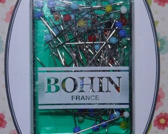 80 fine glass head - pins pins