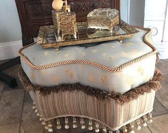 Decorator Princess Footstool Butterflies