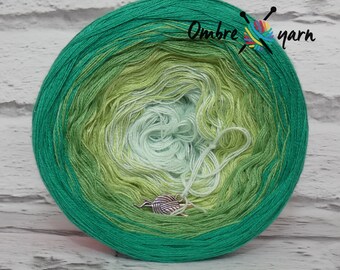 Gradient Yarn Cake, Ombre Yarn Cake, Knitting, Crochet, Colour Change, Mandala Yarn, Cotton, Acrylic,