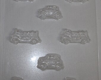 CARS and FIRE TRUCKS Chocolate Mould Mold