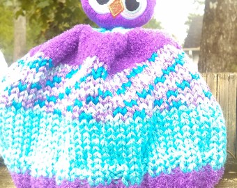 Hand Knit Children's Hat
