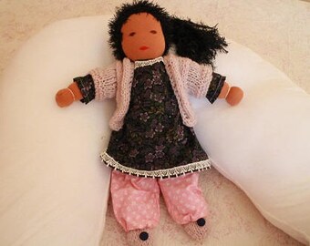 WALDORF DOLL brown skinned.
