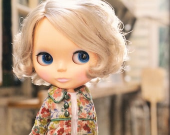 Blythe Doll E Pattern Japanese PDF Coat Blouse\Top Short Pants Socks