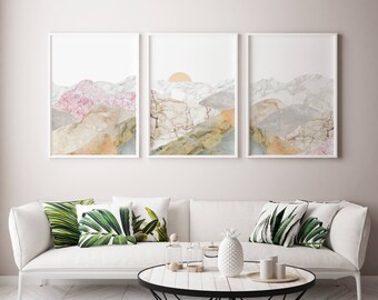 10 Save Mountain 3 Piece Art Decor Large Office Wall 10 Save Mountain 3 Piece Art Decor Large Office Wall