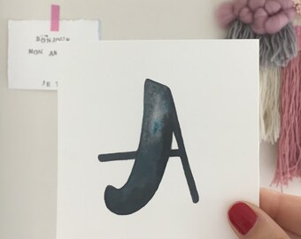 Handwriting lettering