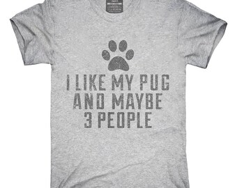 Funny Pug T-Shirt, Hoodie, Tank Top, Gifts