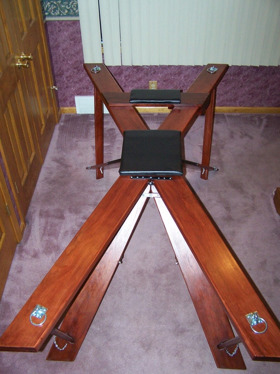 Image result for St.  Andrew's cross table bdsm