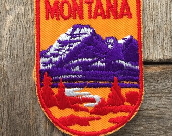 Montana Vintage Souvenir Travel Patch from Voyager - New In Original Package