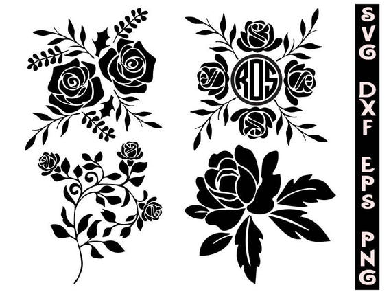 Free Free 158 Rose Flower Svg Free SVG PNG EPS DXF File