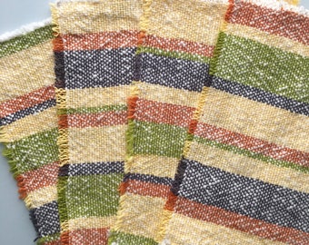 Napkins Handwoven Cotton Napkins Set of 4