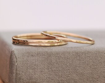 14K Gold Filled Ring|Gold Filled Ring|Thin Gold Ring|Textured Gold Ring|Gold Ring|Minimalist Ring|Gold Minimalist Ring|Gold Stacking Ring