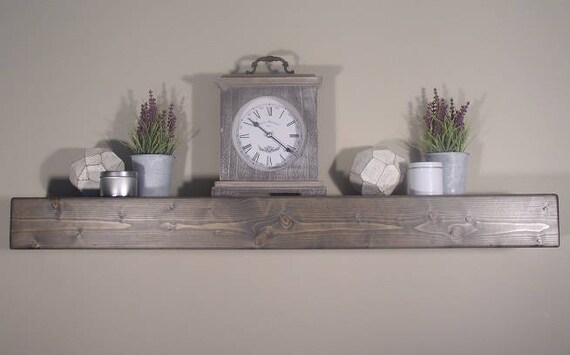 Floating Wood Shelves Rustic Shelf Farmhouse Decor Custom Floating Wood Shelves Rustic Shelf Farmhouse Decor Custom