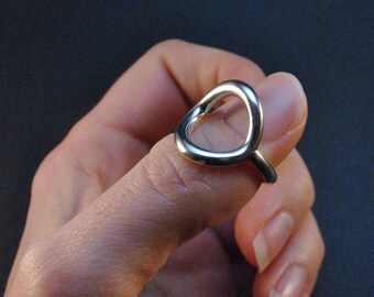 Circle Sterling Silver Ring