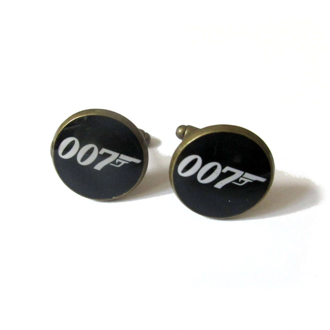 007 JAMES BOND inspired Cufflinks Timeless mens jewelry