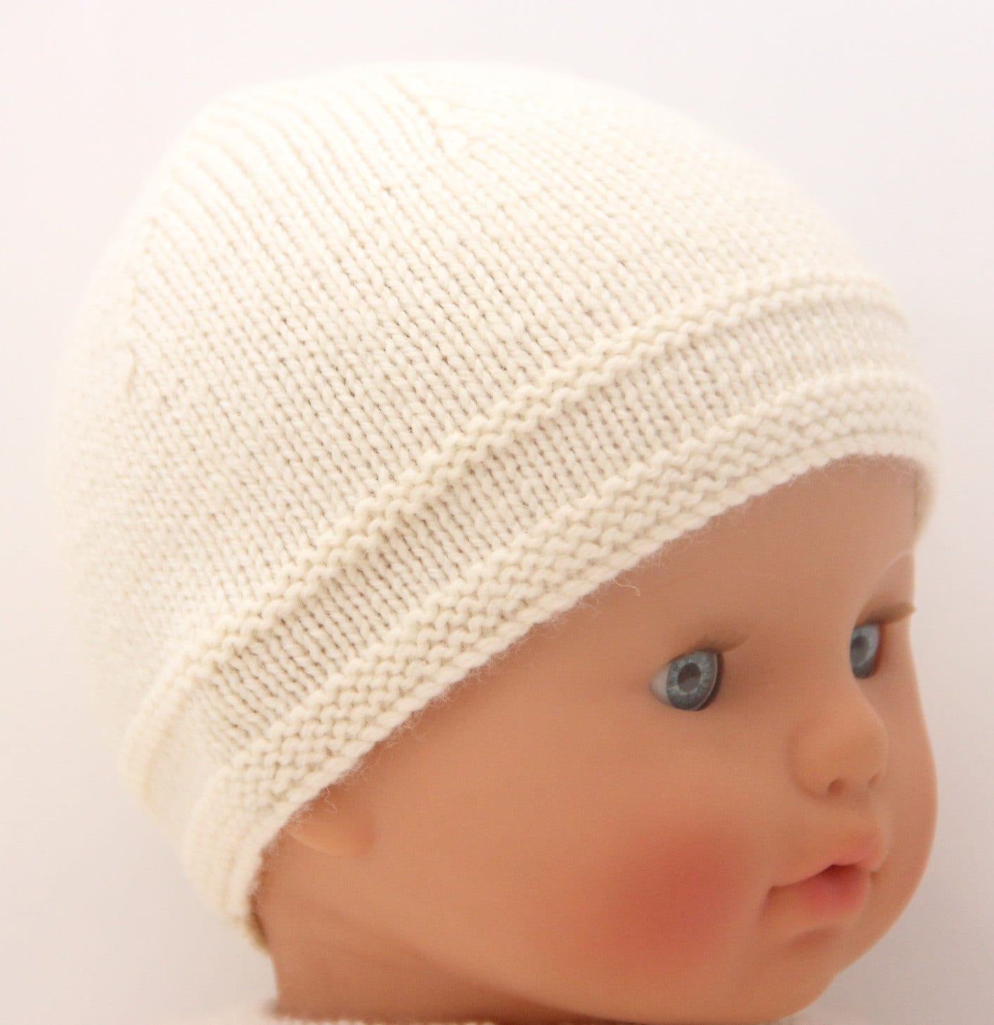 Baby Hat / Knitting Pattern Instructions In English / PDF Instant ...