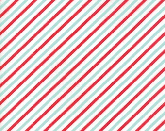 Vintage Holiday (55168-12) Red Aqua