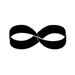 Mobius Strip Vinyl Bumper Sticker. Mobius Decal. Nerd Humor, Geek Love, Unite with math or science stickers on your car's window or phone