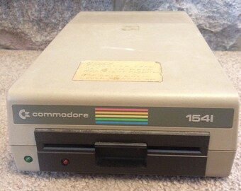 Commodore 1541 Floppy Disk Drive *Not Tested* for use with Commodore 64 and 128