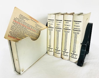 Terry's Origin-ette Tin Recipe Holder Including Recipes