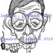 2275 George Burns Digi Stamp Hollywood ATC Swap Sale