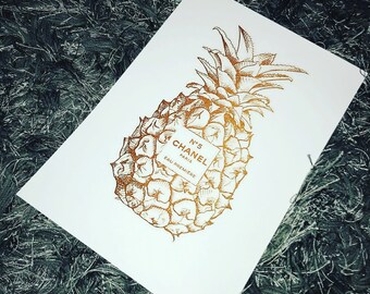 Coco chanel insipred A4print