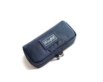 Glasses case, Spectacles case, Eyeglasses protector in nylon, Sheepskin lining, Ray Ban case, Sunglasses box eyeglass, Zipper pouch