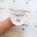 50 Throw Me Round Confetti Seal Stickers Wedding Favor Bag Party Rainbow Polka Dots Cute Sticker Matte United Kingdom anniscrafts